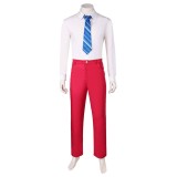 Joker: Folie à Deux Joker Arthur Fleck Red Suit Cosplay Costume Halloween Carnival Outfit