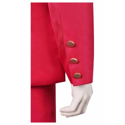Joker: Folie à Deux Joker Arthur Fleck Red Suit Cosplay Costume Halloween Carnival Outfit
