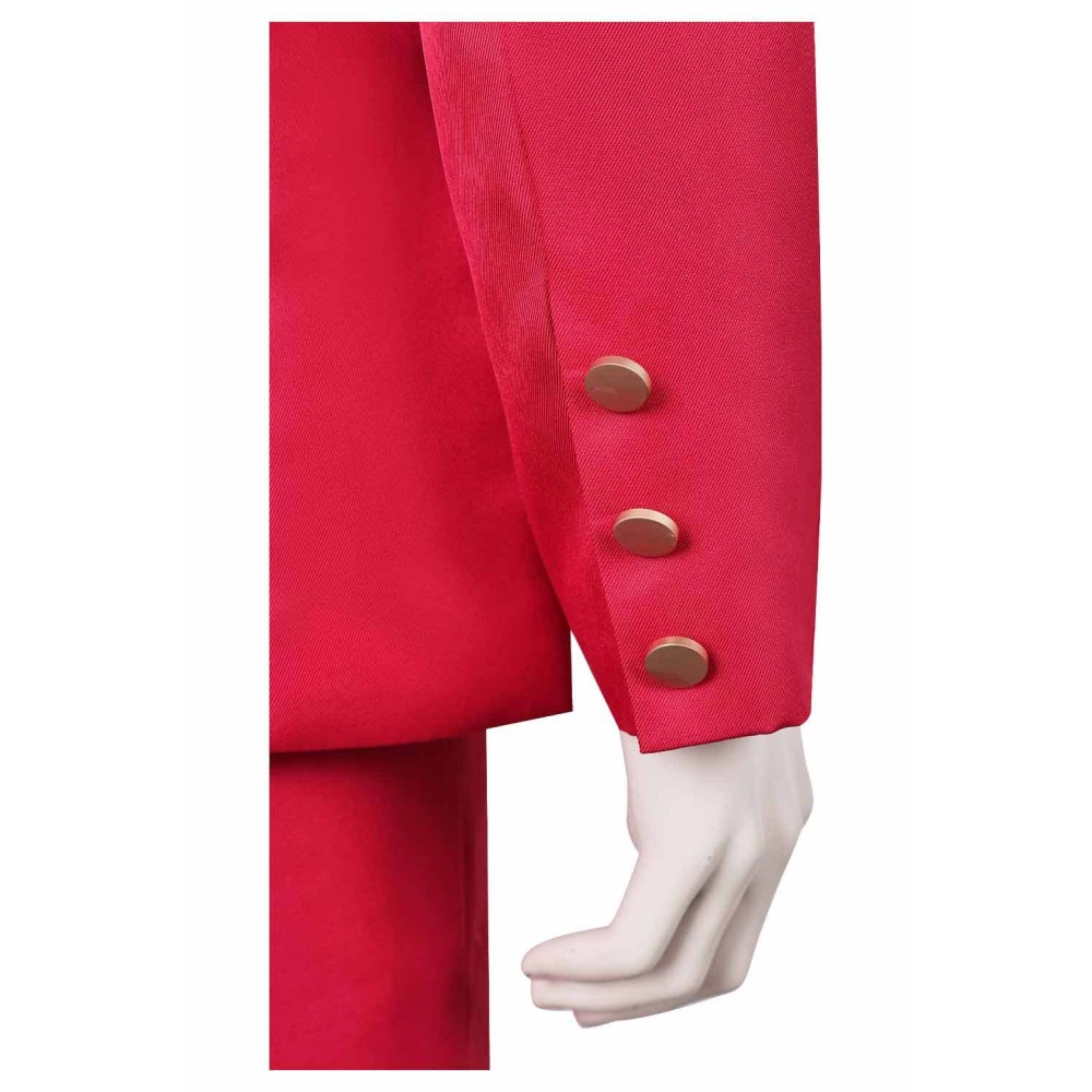 Joker: Folie à Deux Joker Arthur Fleck Red Suit Cosplay Costume Halloween Carnival Outfit