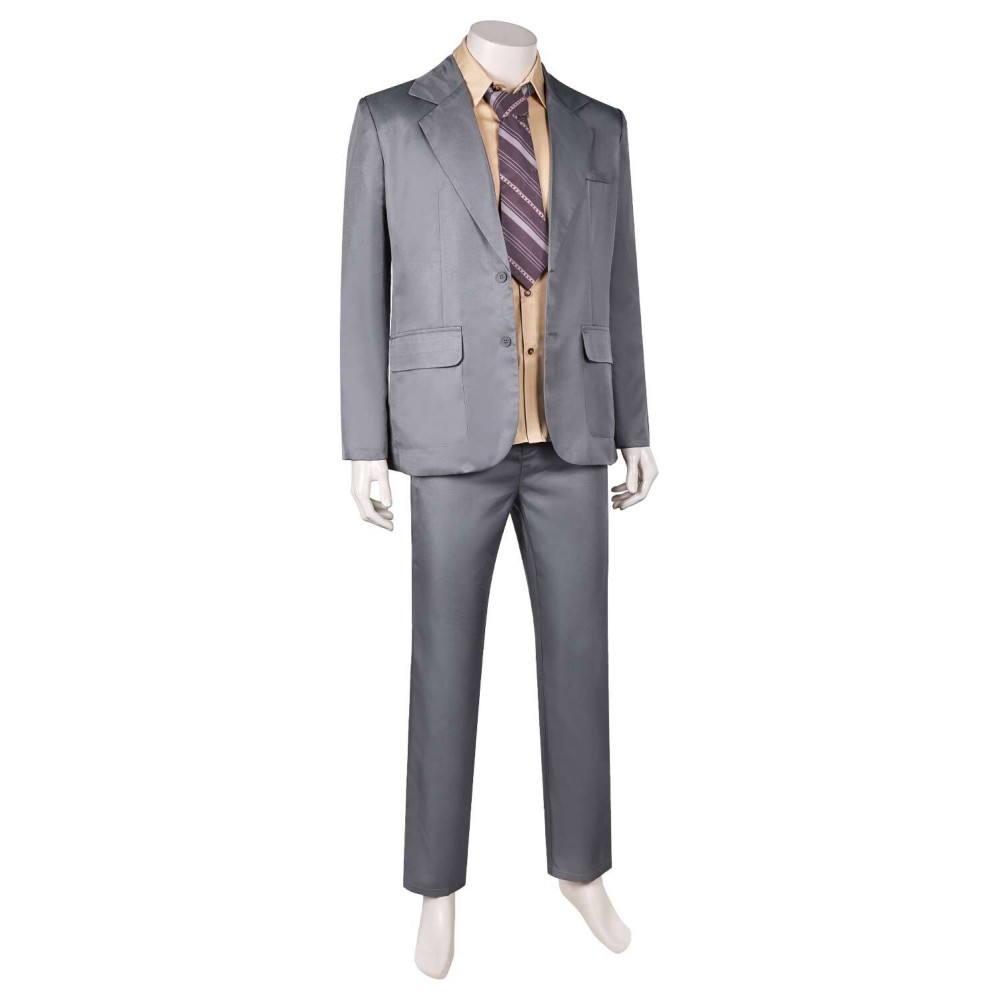 Joker: Folie à Deux Arthur Fleck Gery Uniform Set Suit Cosplay Costume Halloween Carnival Outfit