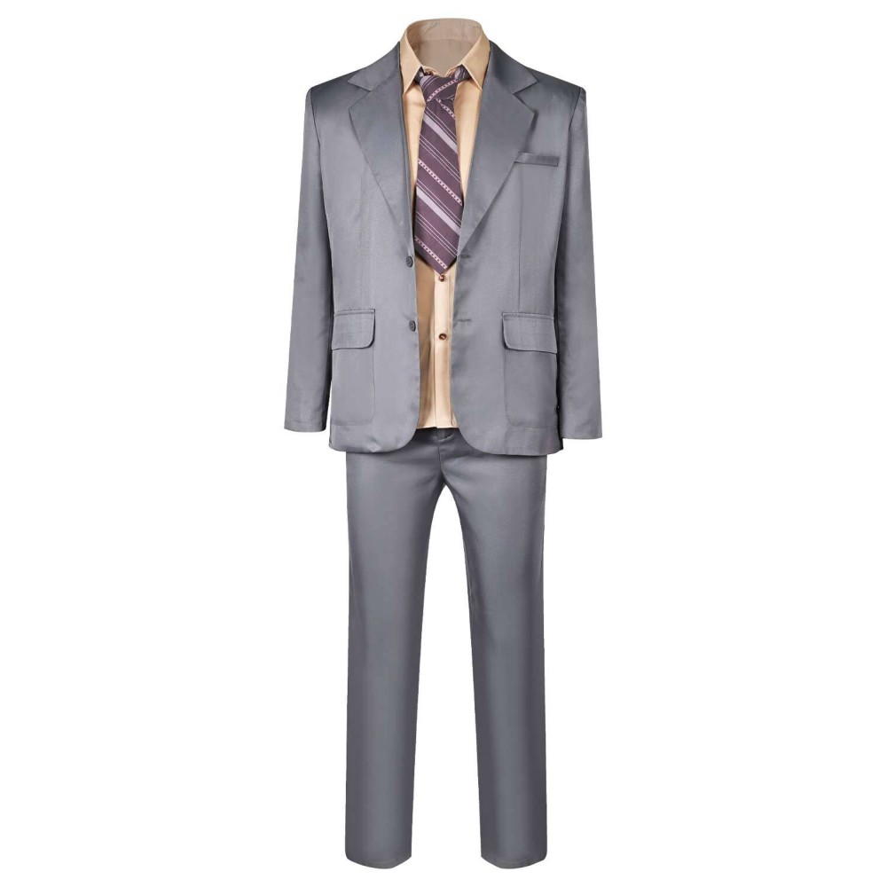 Joker: Folie à Deux Arthur Fleck Gery Uniform Set Suit Cosplay Costume Halloween Carnival Outfit