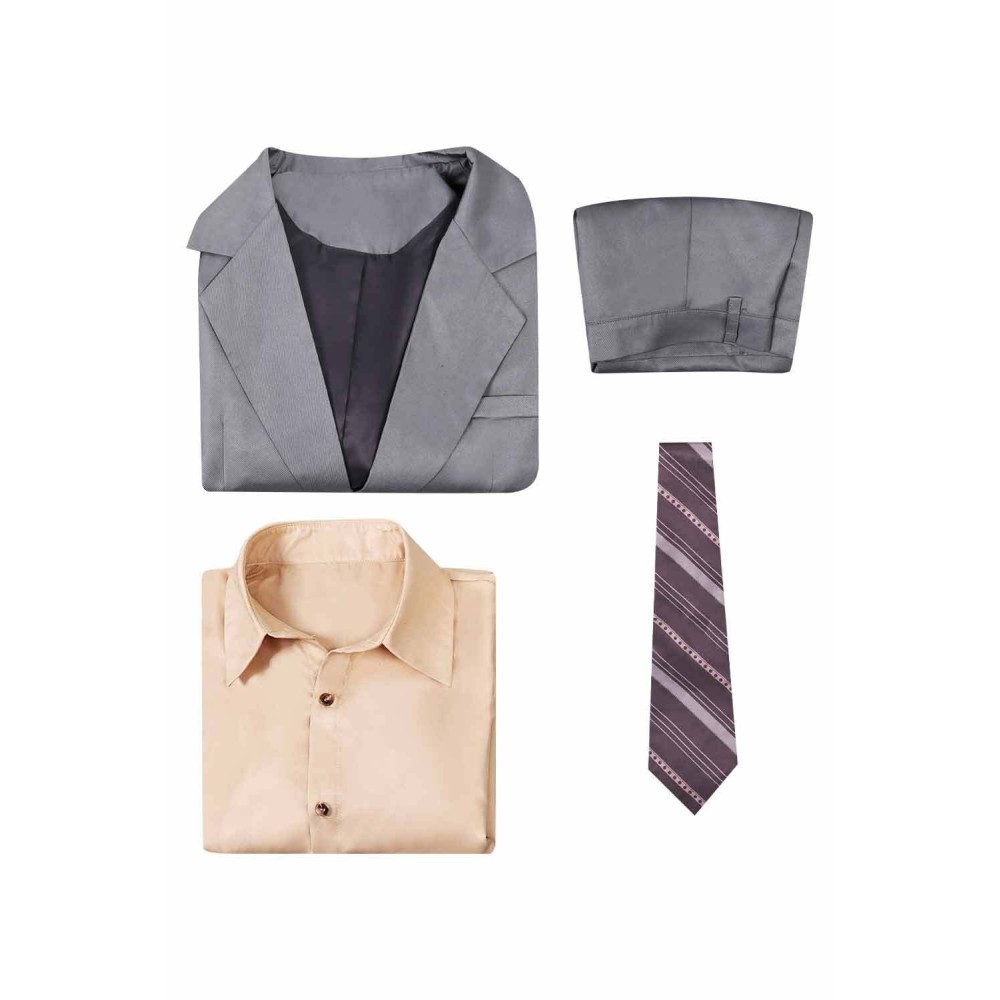 Joker: Folie à Deux Arthur Fleck Gery Uniform Set Suit Cosplay Costume Halloween Carnival Outfit