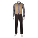 Joker: Folie à Deux(2024) Joker Arthur Fleck Brown Suit Set Uniform Cosplay Costume Halloween Carnival Outfit
