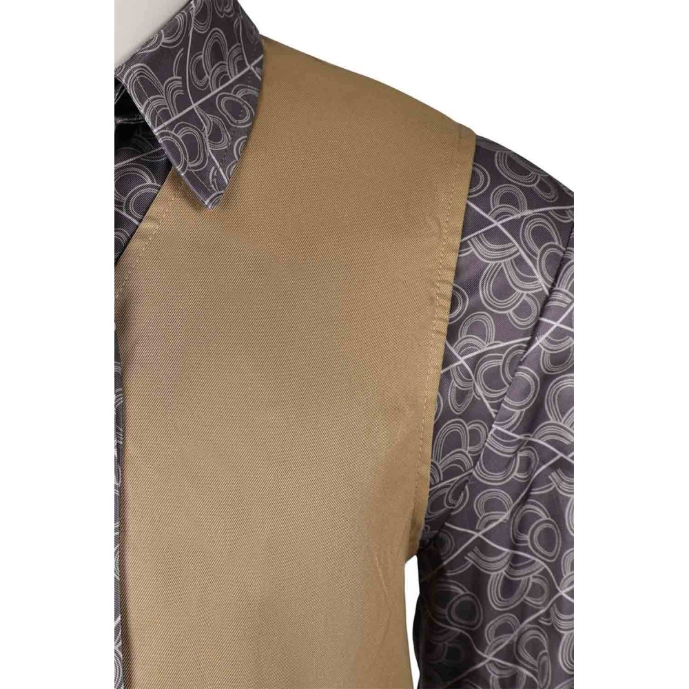 Joker: Folie à Deux(2024) Joker Arthur Fleck Brown Suit Set Uniform Cosplay Costume Halloween Carnival Outfit