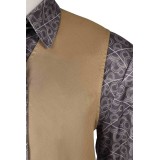 Joker: Folie à Deux(2024) Joker Arthur Fleck Brown Suit Set Uniform Cosplay Costume Halloween Carnival Outfit