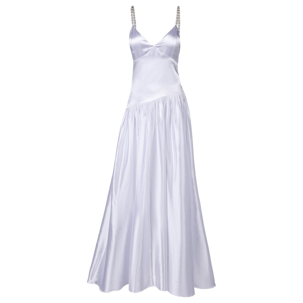 Joker: Folie à Deux(2024) Harley Quinn White Backless Dress Suit Cosplay Costume Halloween Carnival Outfit
