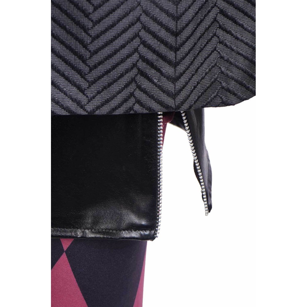 Joker: Folie à Deux(2024) Harley Quinn Black Suit Cosplay Costume Halloween Carnival Outfit