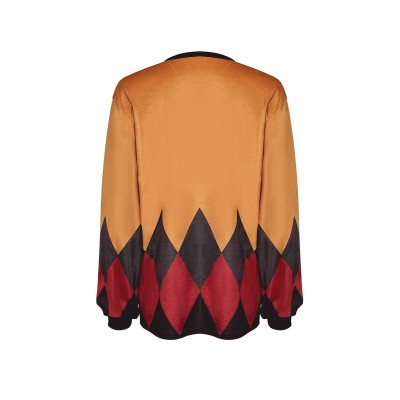 Joker: Folie à Deux (2024) Harley Quinn Women Yellow Cardigan Suit Cosplay Costume Halloween Carnival Outfit