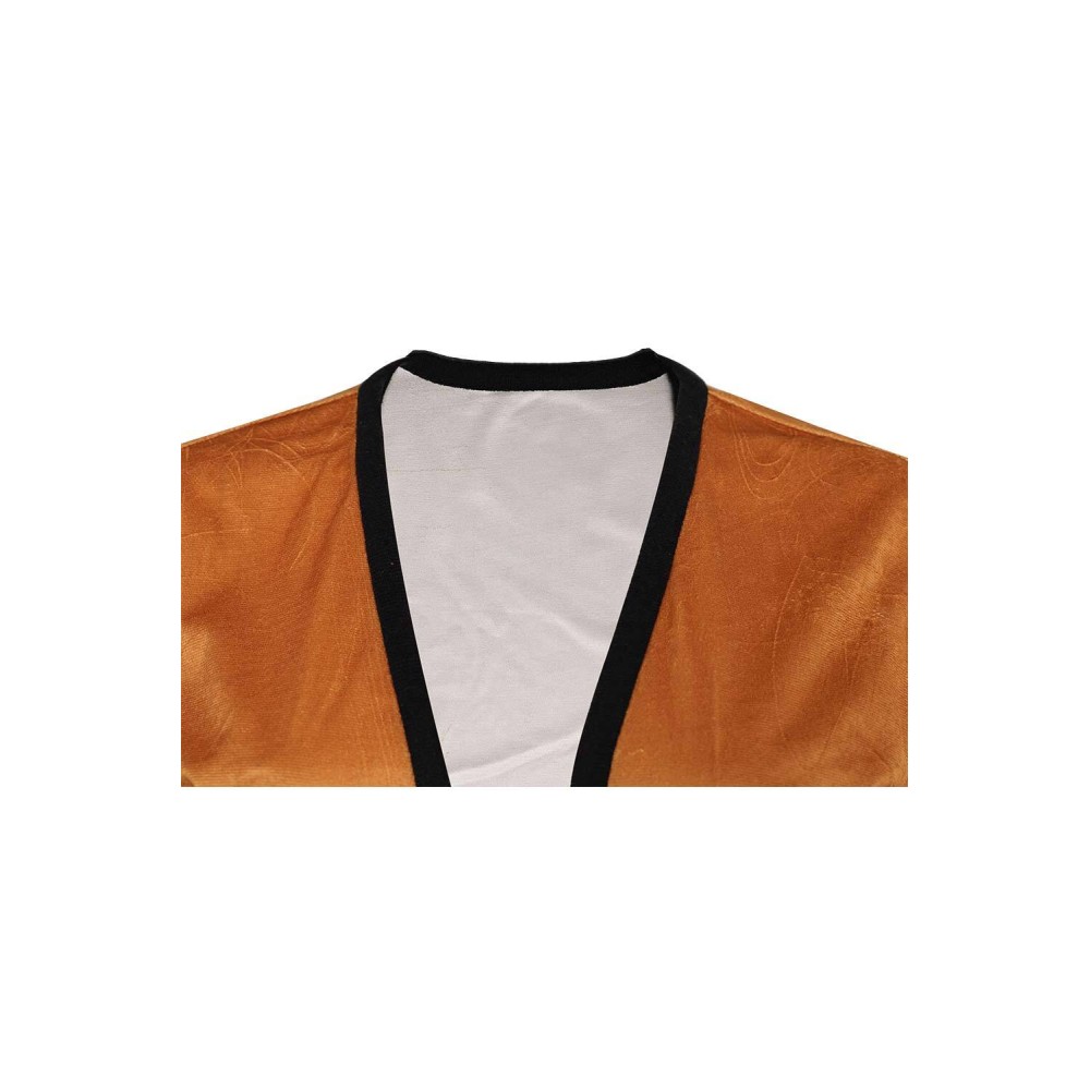 Joker: Folie à Deux (2024) Harley Quinn Women Yellow Cardigan Suit Cosplay Costume Halloween Carnival Outfit