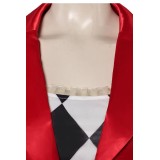 Joker: Folie à Deux (2024) Harley Quinn Red Suit Cosplay Costume Halloween Carnival Outfit