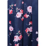 Joker: Folie à Deux (2024) Harley Quinn Floral Printed Dress Suit Cosplay Costume Halloween Carnival Outfit