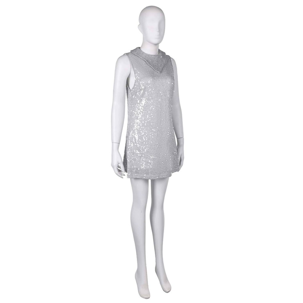 Joker: Folie à Deux (2024) Harley Quinn Disco Women Sequin Dress Suit Cosplay Costume Halloween Carnival Outfit