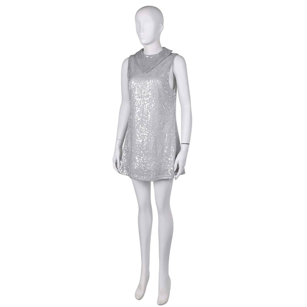 Joker: Folie à Deux (2024) Harley Quinn Disco Women Sequin Dress Suit Cosplay Costume Halloween Carnival Outfit