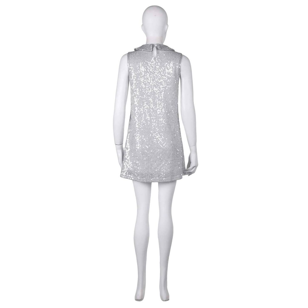 Joker: Folie à Deux (2024) Harley Quinn Disco Women Sequin Dress Suit Cosplay Costume Halloween Carnival Outfit