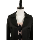 Joker: Folie à Deux (2024) Harley Quinn Black Uniform Suit Cosplay Costume Halloween Carnival Outfit