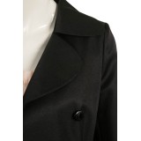 Joker: Folie à Deux (2024) Harley Quinn Black Uniform Suit Cosplay Costume Halloween Carnival Outfit