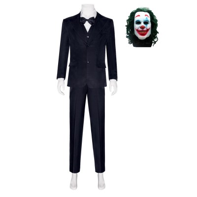 Joker: Folie à Deux (2024) Arthur Fleck Uniform Suit Cosplay Costume Halloween Carnival Outfit
