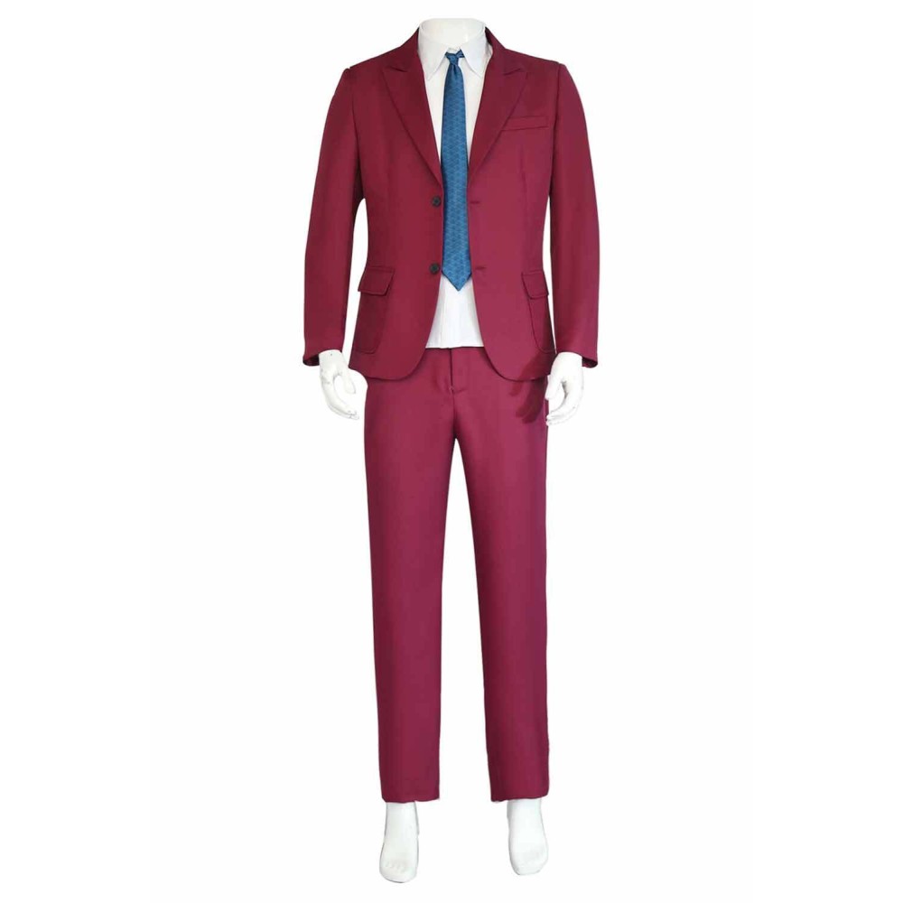 Joker: Folie à Deux (2024) Arthur Fleck Red Uniform Suit Cosplay Costume Halloween Carnival Outfit