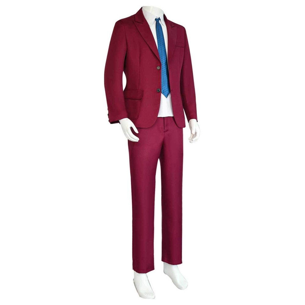 Joker: Folie à Deux (2024) Arthur Fleck Red Uniform Suit Cosplay Costume Halloween Carnival Outfit