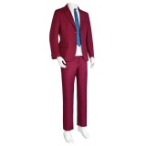 Joker: Folie à Deux (2024) Arthur Fleck Red Uniform Suit Cosplay Costume Halloween Carnival Outfit