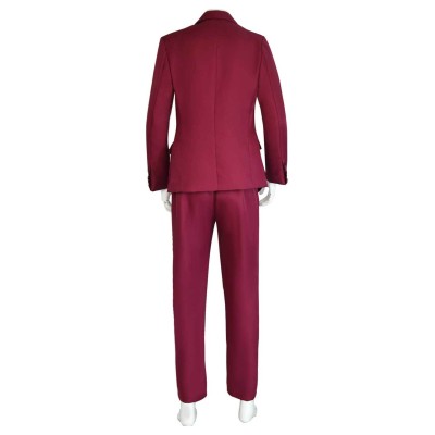 Joker: Folie à Deux (2024) Arthur Fleck Red Uniform Suit Cosplay Costume Halloween Carnival Outfit