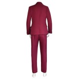 Joker: Folie à Deux (2024) Arthur Fleck Red Uniform Suit Cosplay Costume Halloween Carnival Outfit