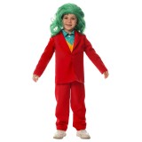 Joker: Folie à Deux (2024) Arthur Fleck Kids Joker2 Read Coat Suit Cosplay Costume Halloween Carnival Outfit