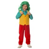 Joker: Folie à Deux (2024) Arthur Fleck Kids Boys Joker Suit With Wig Cosplay Costume Halloween Carnival