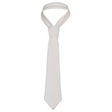 Joker: Folie à Deux (2024) Arthur Fleck White Necktie Accessories Props Cosplay Costume Halloween Carnival