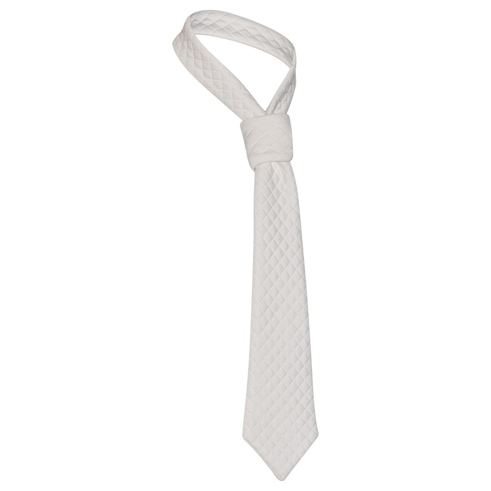Joker: Folie à Deux (2024) Arthur Fleck White Necktie Accessories Props Cosplay Costume Halloween Carnival