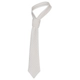 Joker: Folie à Deux (2024) Arthur Fleck White Necktie Accessories Props Cosplay Costume Halloween Carnival