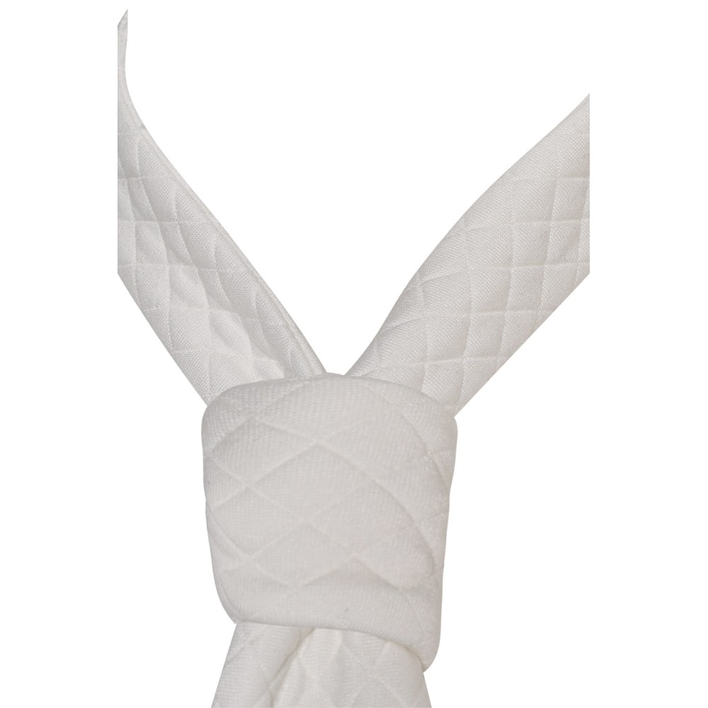 Joker: Folie à Deux (2024) Arthur Fleck White Necktie Accessories Props Cosplay Costume Halloween Carnival