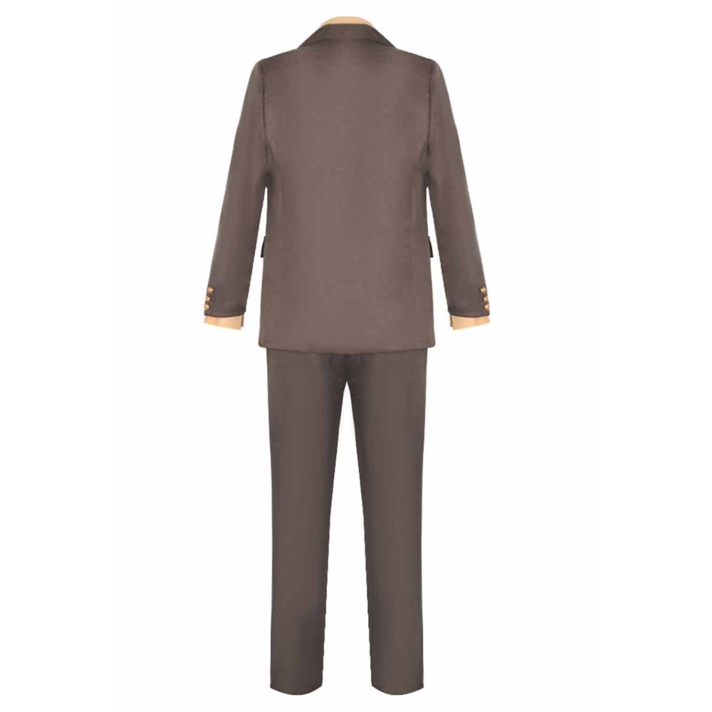 Joker: Folie à Deux (2024) Arthur Fleck Brown Suit Suit Cosplay Costume Halloween Carnival Outfit