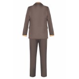 Joker: Folie à Deux (2024) Arthur Fleck Brown Suit Suit Cosplay Costume Halloween Carnival Outfit