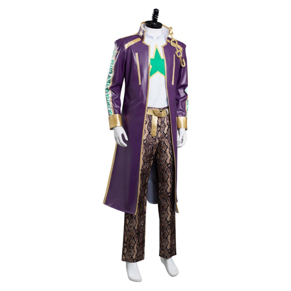 JoJo‘s Bizarre Adventure Stone Ocean Kujo Jotaro Festival Party Cosplay Costume Halloween Carnival Outfit