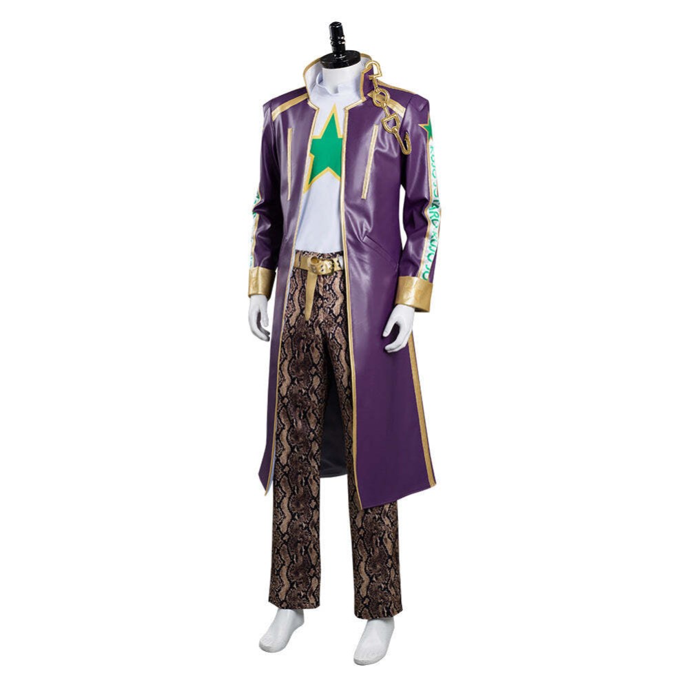 JoJo‘s Bizarre Adventure Stone Ocean Kujo Jotaro Festival Party Cosplay Costume Halloween Carnival Outfit