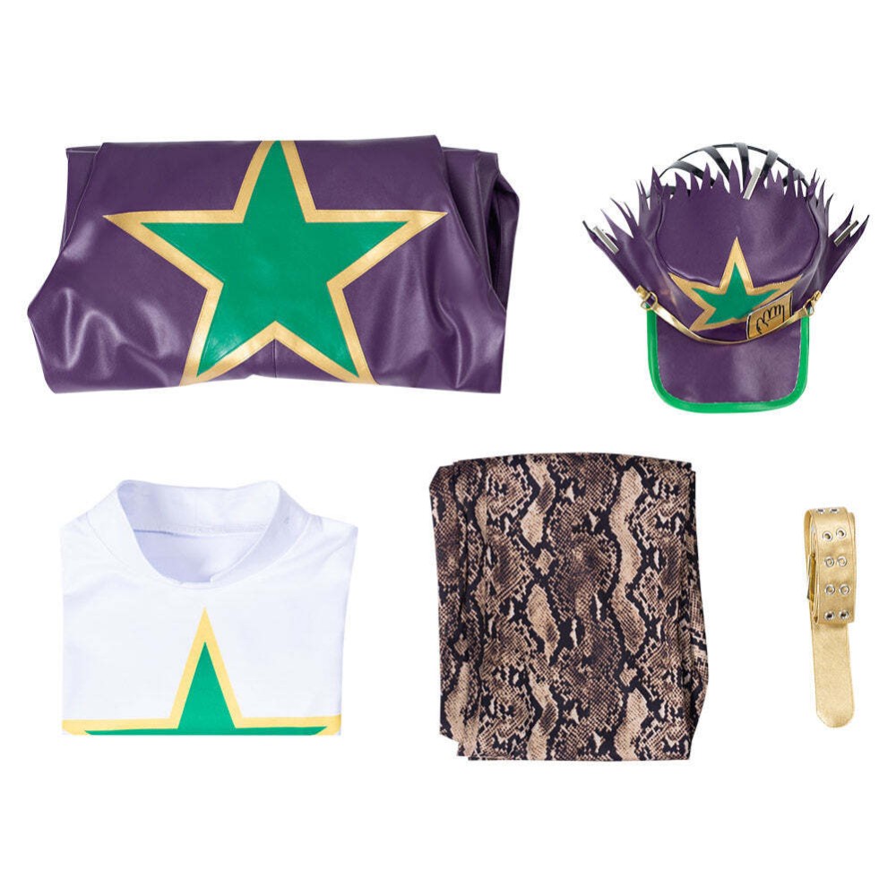 JoJo‘s Bizarre Adventure Stone Ocean Kujo Jotaro Festival Party Cosplay Costume Halloween Carnival Outfit