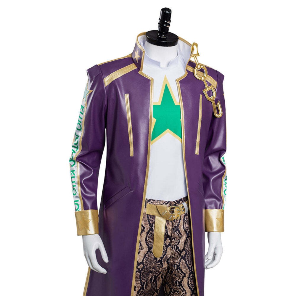 JoJo‘s Bizarre Adventure Stone Ocean Kujo Jotaro Festival Party Cosplay Costume Halloween Carnival Outfit