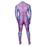 JoJo's Bizarre Adventure Star Platinum Men Purple Jumpsuit Cosplay Costume Halloween Carnival Outfit