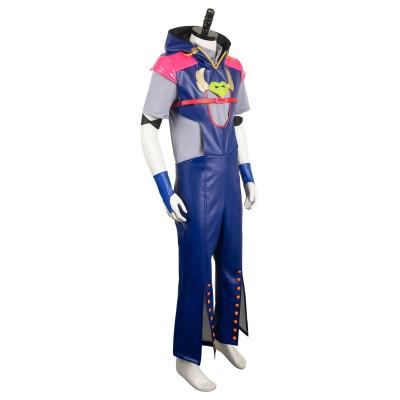 JoJo's Bizarre Adventure Jodio Joestar Suit Cosplay Costume Halloween Carnival Outfit