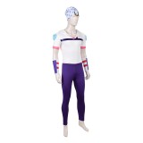 Johnny Joestar White Cosplay Costume Halloween Carnival Outfit
