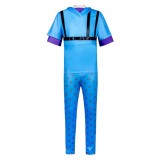 Johnny Joestar Blue Cosplay Costume Halloween Carnival Outfit
