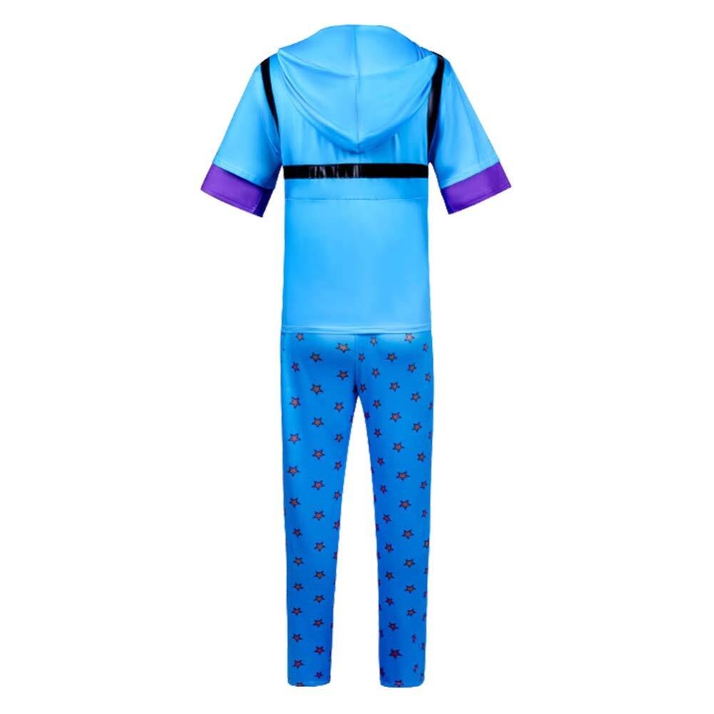 Johnny Joestar Blue Cosplay Costume Halloween Carnival Outfit