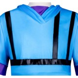 Johnny Joestar Blue Cosplay Costume Halloween Carnival Outfit