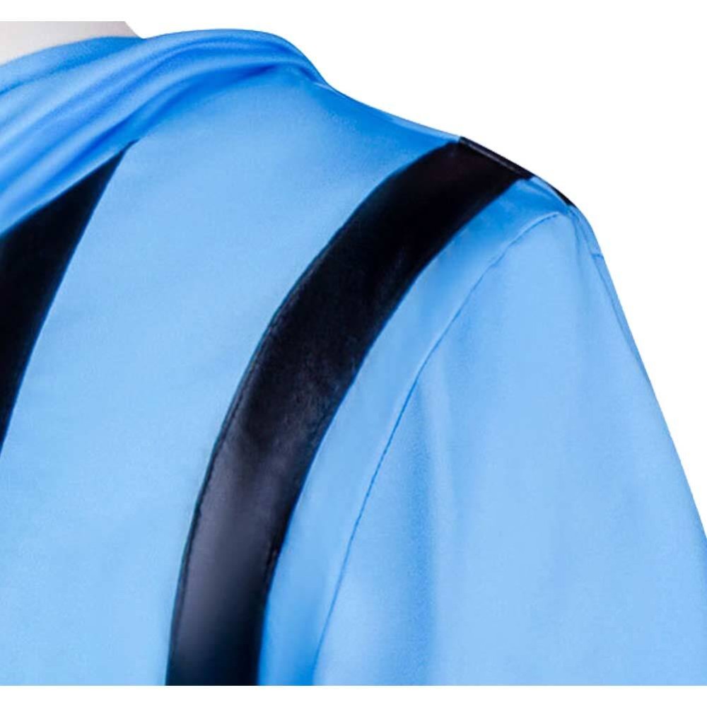 Johnny Joestar Blue Cosplay Costume Halloween Carnival Outfit