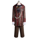 Johnny Depp Mad Hatter Suit Cosplay Costume Halloween Carnival Outfit