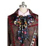 Johnny Depp Mad Hatter Suit Cosplay Costume Halloween Carnival Outfit