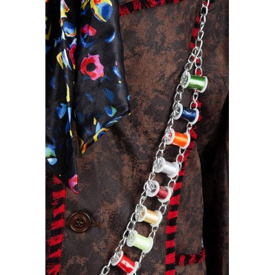 Johnny Depp Mad Hatter Suit Cosplay Costume Halloween Carnival Outfit