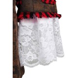 Johnny Depp Mad Hatter Suit Cosplay Costume Halloween Carnival Outfit