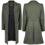 John Wick 5 (2025) Eve Macarro Woman Green Coat Cosplay Costume Halloween Carnival Outfit